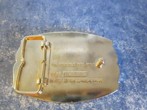 1886 USA FRANCE 1986 Statue of Liberty Belt Buckle Hammond Mint - Picture 3 of 5