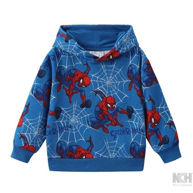 Sweat à Capuche Marvel Garçon 9-10 Ans – Gris, Imprimé Graphique, Très Bon état