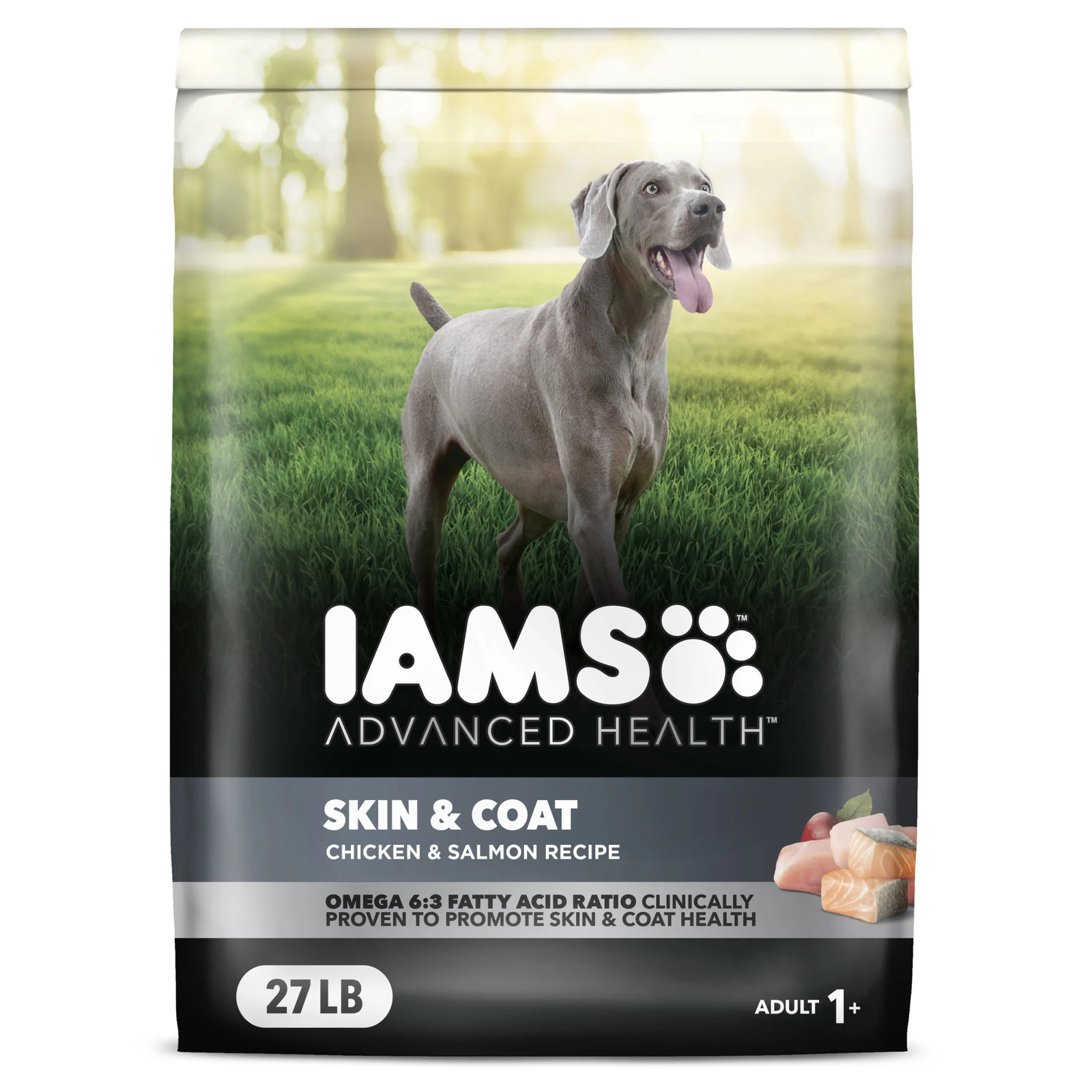 Advanced Health Skin & Coat Chicken and Salmon Recipe Adult Dry Dog Food, 27 Lb 