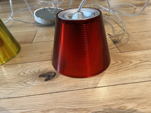 flos romeo babe s - lot of 2 red and yellow - Picture 4 of 6