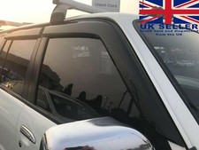 For NISSAN Patrol Y61 GR GU 5.doors 1997 - Wind deflectors Black Stick-On