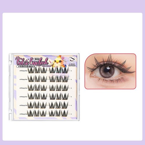 Glue-Free Self-Adhesive False Glue-free Eyelashes Set Lash Extension Kit ne Z3O8 - Picture 29 of 30