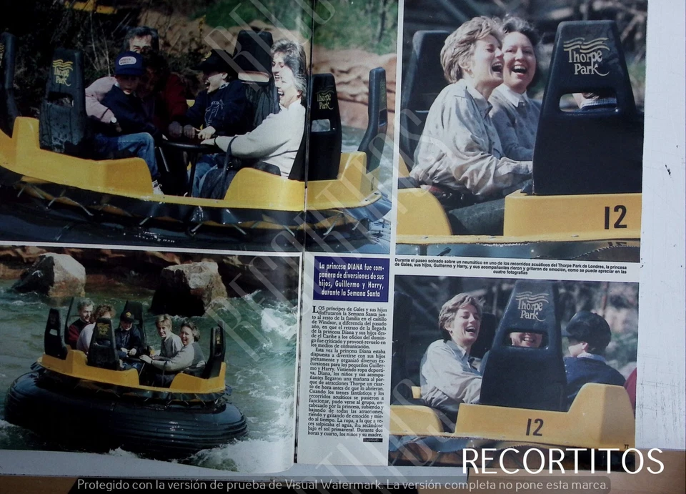 clips 2435 LADY DIANA DE GALES sarah ferguson ana elizabeth ii Foto 2 de 3