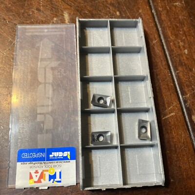 Qty.3 Iscar APKT 1003PDR-HM IC28 Carbide Milling Inserts (D5)