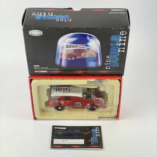 Corgi CC13006 Dennis F12 Pump Ladder Hartlepool County Fire Brigade Boxed 1:50 - Picture 1 of 9