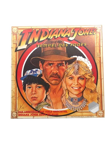 Indiana Jones und der Tempel des Todes, Brettspiel, von 1984 HEXAGAMES - Bild 1 von 4