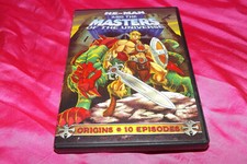 🌈 HE-MAN AND THE MASTERS OF THE UNIVERSE ORIGINS 10 EPISODES DVD 2009 MOTU