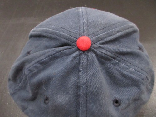VINTAGE Disney Hat Cap Snap Back Blue Red Mickey Mouse Baseball Kids Boys Youth - Picture 5 of 9