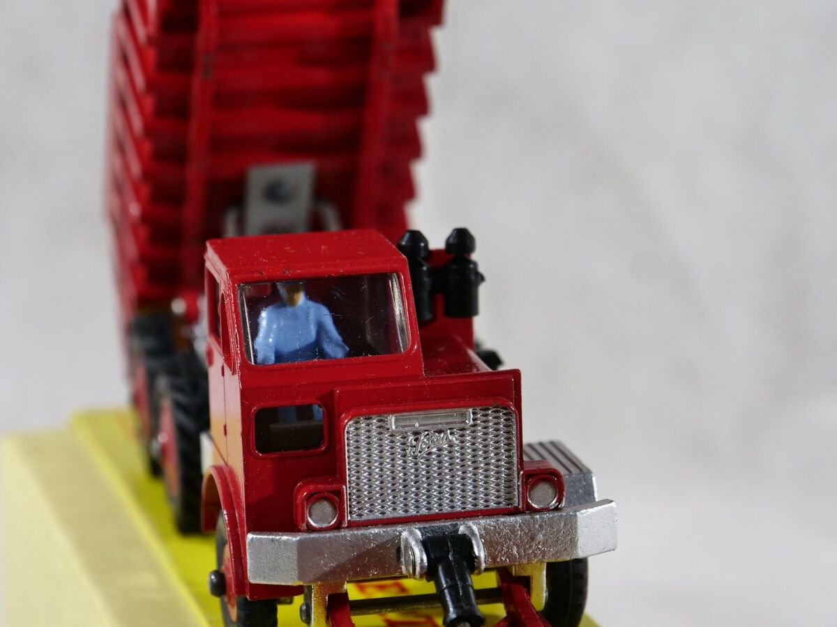 Dinky Toys GB Nr. 959 FODEN Dump Truck Lkw Bulldozer Klinge