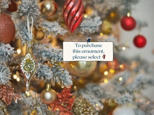 Adorno vintage de Navidad de vidrio de mercurio URSS adornos soviéticos chuchería - Imagen 5 de 22