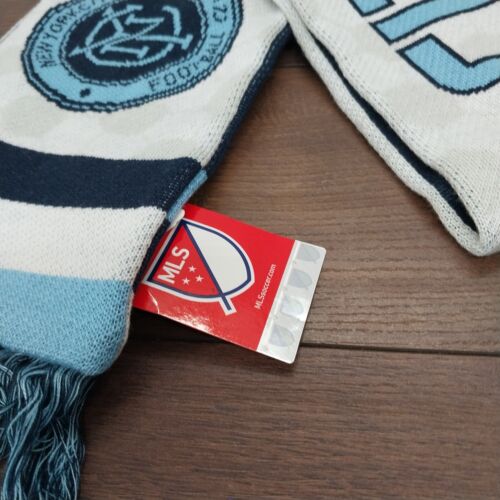 New York City FC "One City, One Club" Scarf Fanatics Soccer - Picture 3 of 5