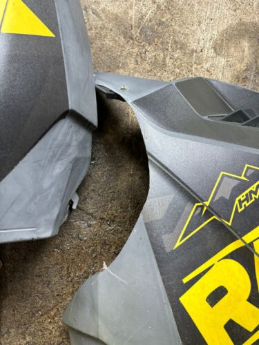 2014 SKI DOO FACTORY RACE MXZ 600 SIDE PANELS SET PAIR 517305510 RW6324 - Picture 3 of 7