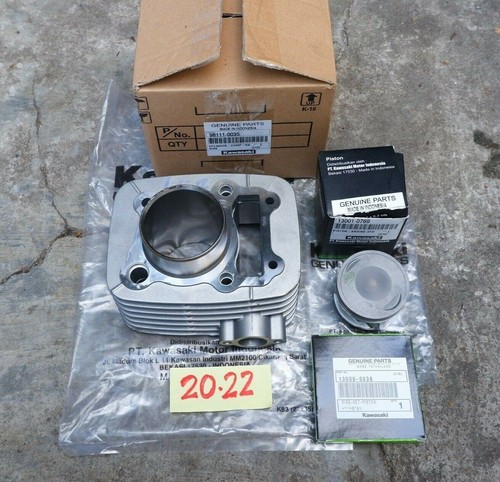 Kit de anillos de pistón de bloque Kawasaki KLX150 KLX 150 STD 58mm genuino - Imagen 1 de 8