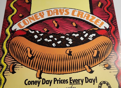 A&W RESTAURANT ROOT BEER POSTER DRIVE IN CRUISE NIGHT CARS MUSCLE BURGER 1980 - Bild 41 von 125