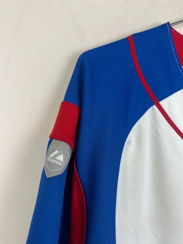 Vintage Chicago Cubs Lee #25 MLB Majestic Jersey Men’s Size M White Blue Red - Picture 4 of 8