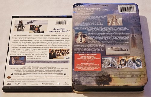 NASA: 50 Years Of Space Exploration & The Right Stuff DVD - Picture 2 of 11