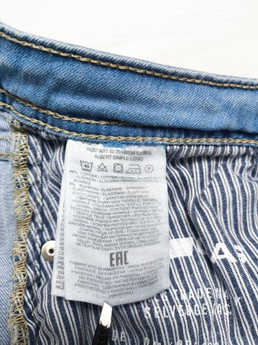 GAS Jeans Hombre Albert Slim Claros Excelente Estado Talla 36 W36 / 50 ITA - Imagen 10 de 15