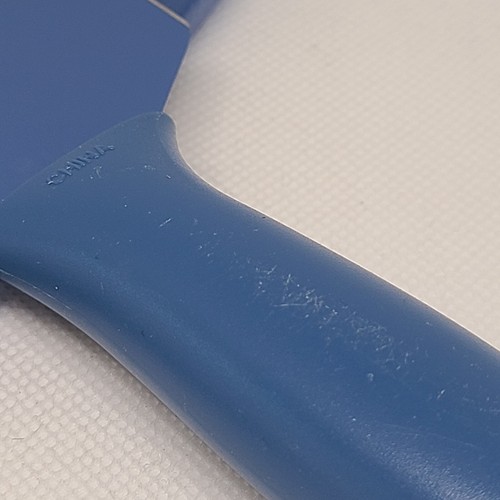 Pampered Chef Blue Coated Chef's Knife with sheath - Picture 5 of 8