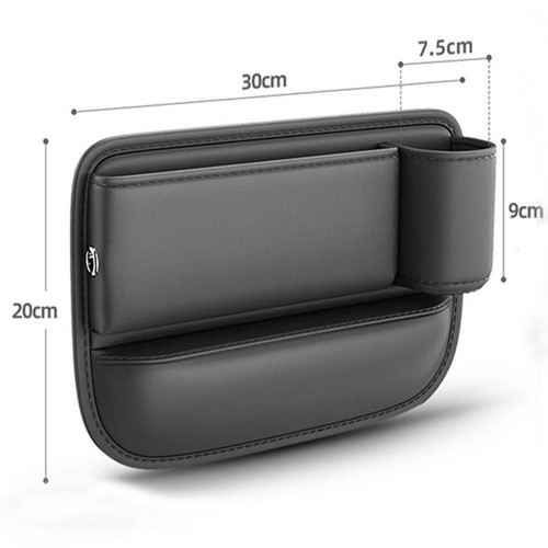 Left Side Seat Gap Filler Phone Holder Storage Box Organizers Car Accessories - Bild 2 von 13