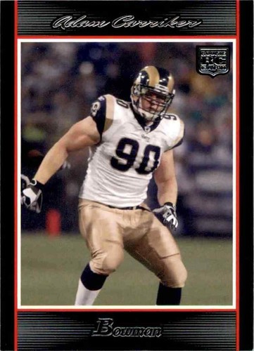 2007 BOWMAN ADAM CARRIKER Rookie RC #178 - Picture 1 of 2