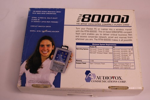 Audiovox GSM/GPRS CompactFlash Card Module for PDA RTM-8000 D - 第 1/2 張圖片
