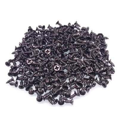 1000 Vis Autotaraudeuses M2 X 8mm Tête Ronde Phillips - Petit Lot Pour Bricolage - Neuf