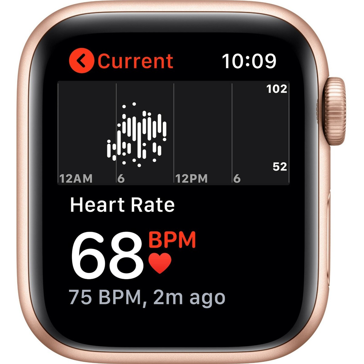 Apple Watch SE 40mm Gold Aluminum Case with Pink Sand Sport Band