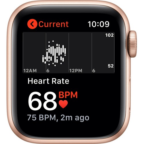 Apple Watch SE GPS Wi-Fi 40mm Pink Sand Sport band Gold-Aluminum Case  - Picture 4 of 8