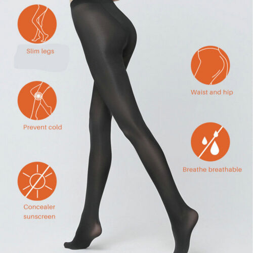 Plus Size Super Elastic Tights Warm Winter Thermal Velvet Pantyhose Stockings US - Picture 4 of 13
