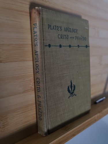 Plato's Apology Crito Phaedo Socrates Henry Cary - McKay Vintage Hardcover - Imagen 2 de 6
