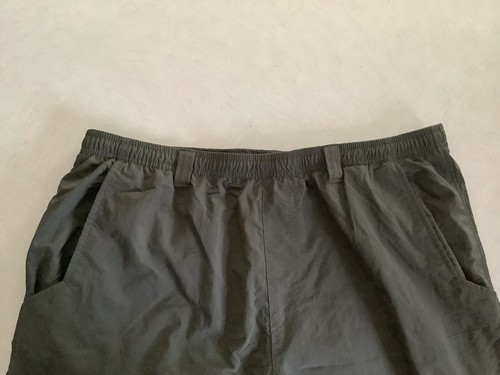 MENS COLUMBIA PFG 100% NYLON ZIPOFF PANTS XL 32L CAMPING HIKING FISHING GRAY - Picture 13 of 13