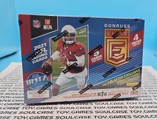 New 2021 Panini Donruss Elite NFL Football Blaster Box Factory Sealed Box Bends