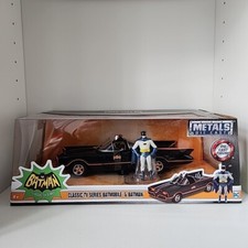 Batman Classic TV Series Batmobile & Batman 1-24 Scale New in Box Jada 98259