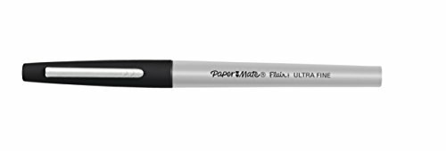 Ideal Paper Mate Flair Filzstifte Ultrafeine Spitze 0,4 mm Schwarz 12 Stück - Bild 7 von 12
