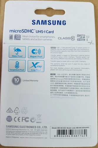 GENUINE Samsung EVO+ 32GB Micro SDHC C10 Flash Memory Card w/ SD Adapte ORIGINAL - Picture 8 of 8