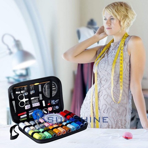 Kit 126 in 1 de costura de viaje con agujas Enhebradores Hilo de coser con Bolsa - Foto 15 di 19