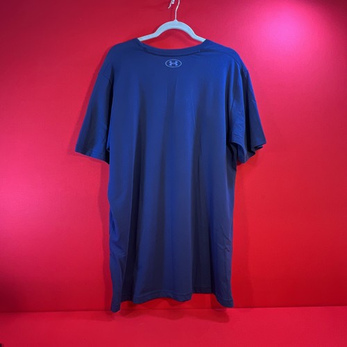 Under Armour Men's Project Rock ST Short Sleeve Shirt 1379748-410 NWT Large - Picture 4 of 5