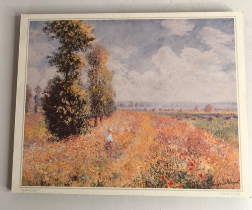 Claude Monet Summerfield Print & Le Jardin D' Hoschede ( Monet ) Print x 2 Set - Picture 9 of 15