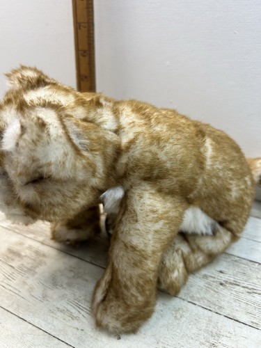 Wow Wee Alive Brow Tiger Cub Makes Realistic Sounds Soft 2009 Free Postage - Picture 4 of 13