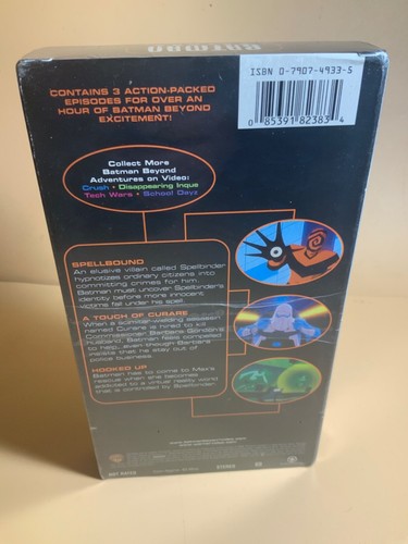 Batman Beyond Spellbound (VHS, 2000) Factory Sealed Animated Tape - Picture 2 of 21