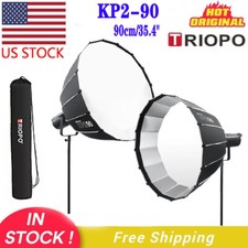 US TRIOPO KP2-90 90cm/35.4" Quickly Release Parabolic Softbox For Godox AD600BM