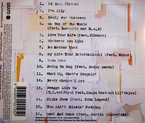 T.I. - Paper Trail - CD, VG - Picture 2 of 2