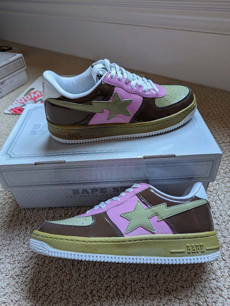 OG Bape Sta Pink US8.5/Bapesta | eBay