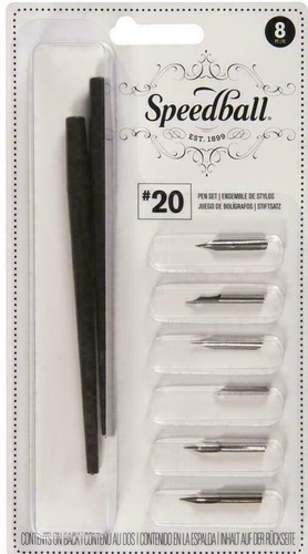 SPEEDBALL Skizzieren, Kalligraphie, Nr. 5, B Serie, Mapping, C Serie, schräge Sets - Bild 15 von 15