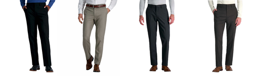 Haggar Men's Premium Flex Dress Pant - Picture 1 of 33