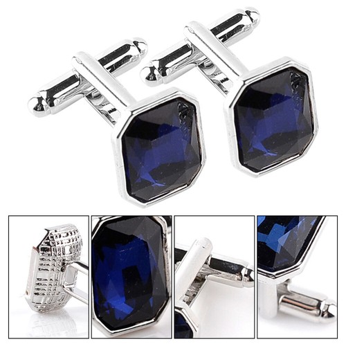 1 Pair Stylish Cuff Links Cufflinks for Men Women Dress Cufflink Sleeve Button - Picture 12 of 12
