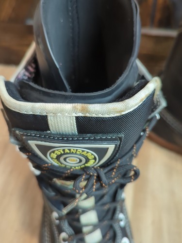 Vtg VANS Mens Snowboard Boots High Standard Sz 8 Ergo Lite Retro Black - Picture 7 of 11