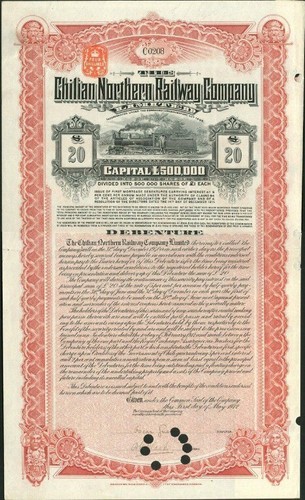 The Chilian Northern Railway Company Limited - Zdjęcie 4 z 4