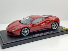 BBR 1/18 Ferrari 488 GTB Met Rosso Corsa RARE (AUTOART CMC MR MAKEUP HH VIP D&G)