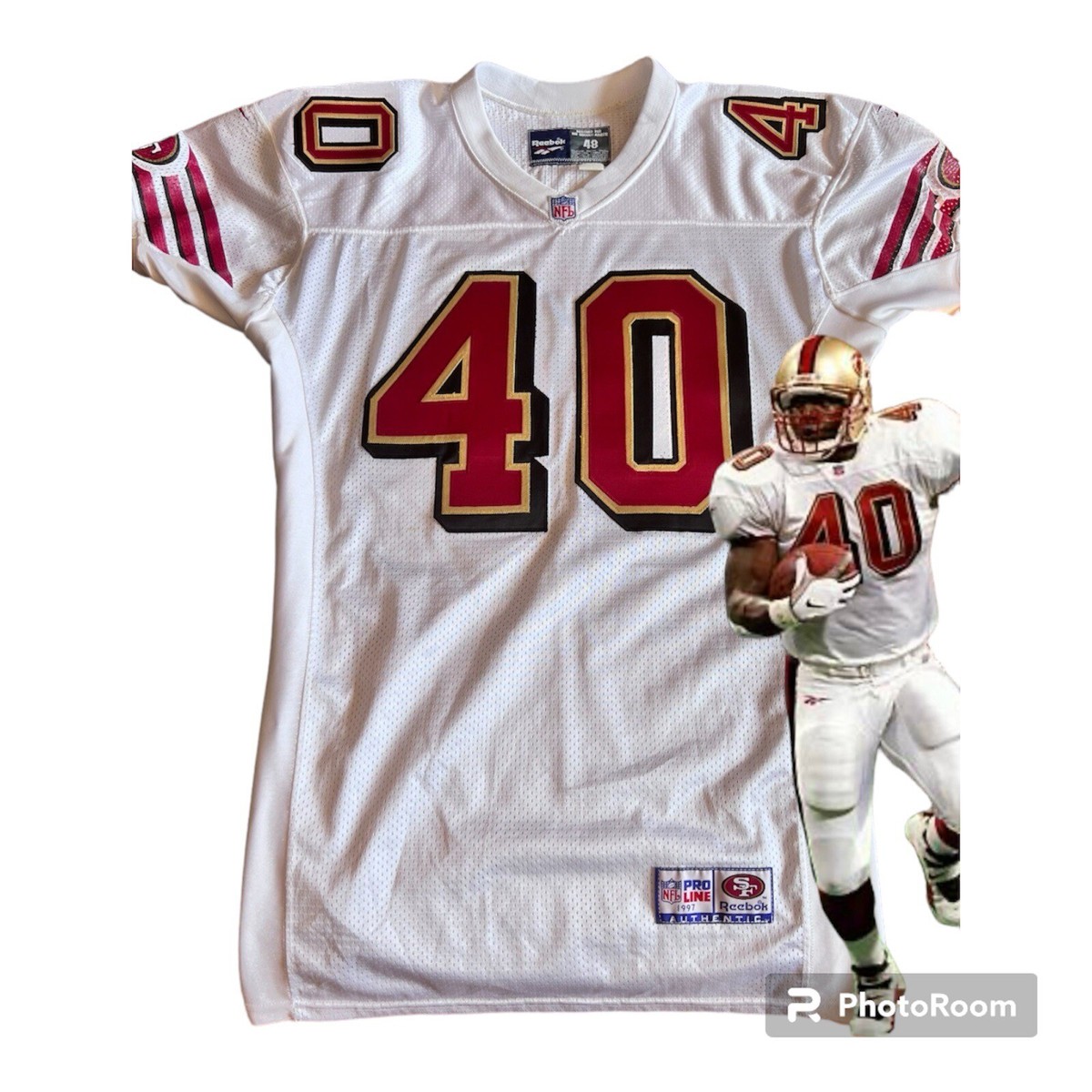 William Floyd San Francisco 49ers Reebok Authentic Pro Line Jersey